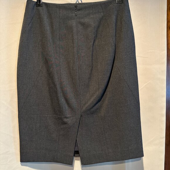 ANN TAYLOR Charcoal Gray 3-Piece Suit ~ Jacket Size 6 ~ Pants/Skirt Size 4 - Picture 10 of 11